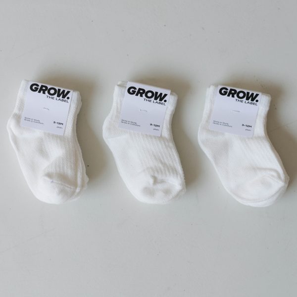 Plain Crew Sock
